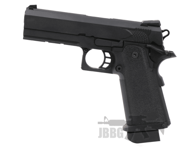 RS HI-CAPA 4.3 GBB AIRSOFT PISTOL SRC BLACK - Airsoft Pistols