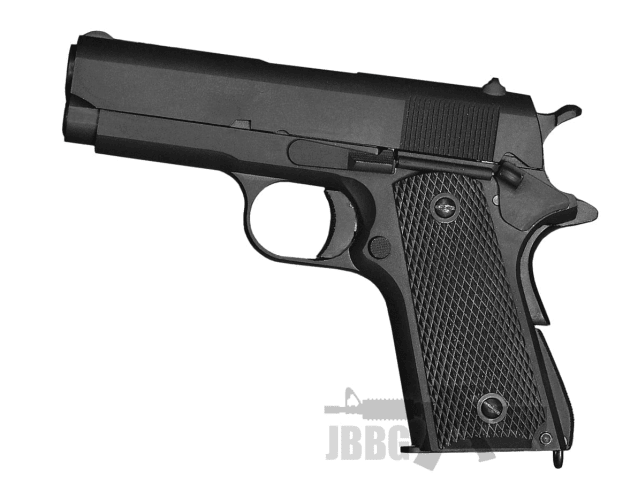 SRC1911S GAS AIRSOFT PISTOL BLACK - Airsoft Pistols