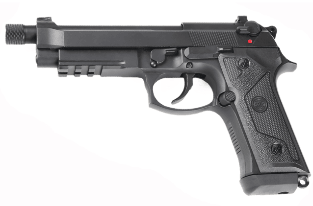 SRC SR-92 A3 AIRSOFT PISTOL GAS BLOWBACK WITH THREADED BARREL - Airsoft Pistols