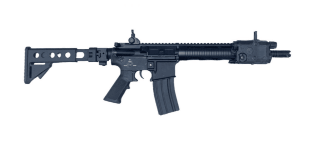 Double Bell LR300 AXL AEG (with PEQ Box - Black - 044) - AEG Airsoft Assault Rifles - view 3