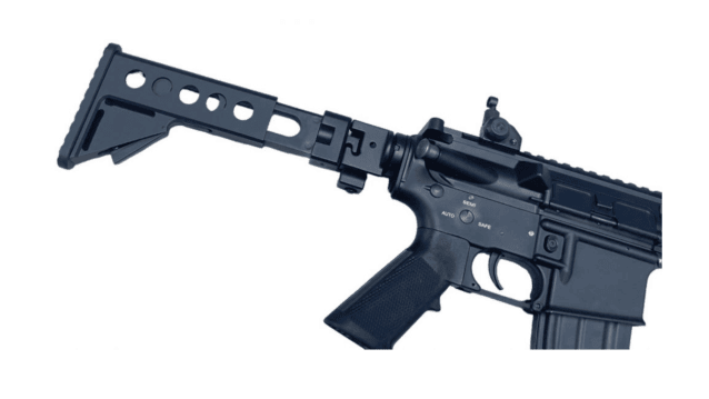 Double Bell LR300 AXL AEG (with PEQ Box - Black - 044) - AEG Airsoft Assault Rifles - view 4