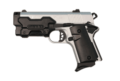 Double Bell AM45 Vorpal Bunny Gas Blowback Pistol (Silver/Black - Metal - 796-2)