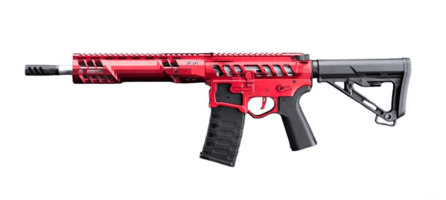 F1 Firearms x EMG Arms 9.75inch C7M M-LOK (With SDU2.0 Gearbox - Programmable MOSFET - Red) - AEG Airsoft Assault Rifles - view 2