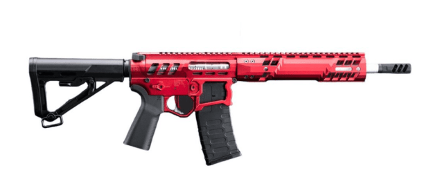 F1 Firearms x EMG Arms 9.75inch C7M M-LOK (With SDU2.0 Gearbox - Programmable MOSFET - Red) - AEG Airsoft Assault Rifles - view 3
