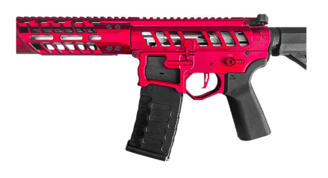 F1 Firearms x EMG Arms 12.75inch C7M M-LOK (With SDU2.0 Gearbox - Programmable MOSFET - Red) - AEG Airsoft Assault Rifles - view 4