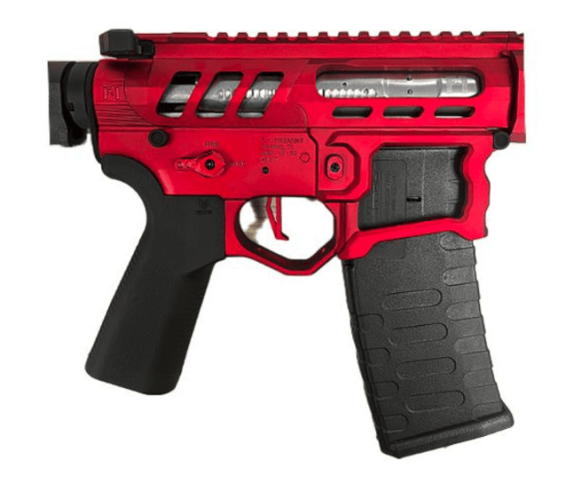 F1 Firearms x EMG Arms 12.75inch C7M M-LOK (With SDU2.0 Gearbox - Programmable MOSFET - Red) - AEG Airsoft Assault Rifles - view 8