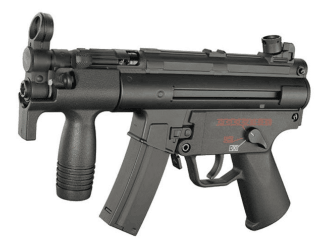 JG Swat 5K-A1 CQB SMG (Inc. Battery and Charger - 201T - Black) - Airsoft Guns