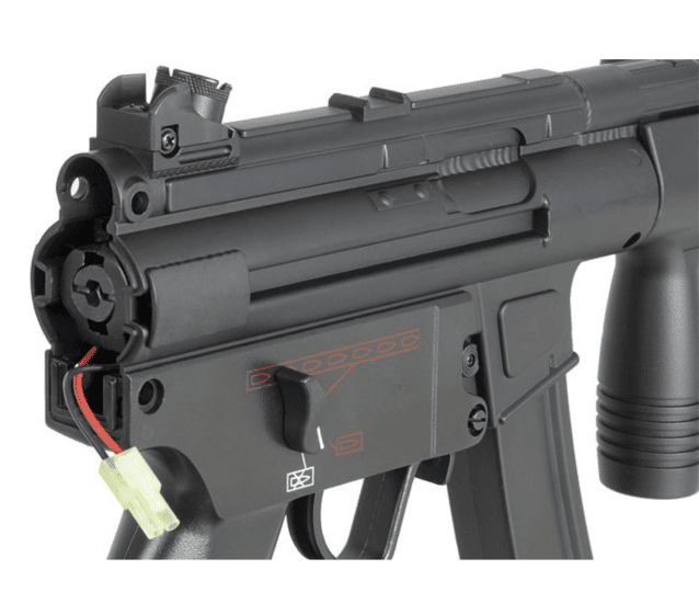 JG Swat 5K-A1 CQB SMG (Inc. Battery and Charger - 201T - Black) - Airsoft Guns - view 4