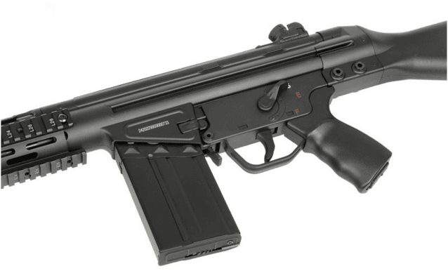 JG T3 RAS AEG (with Battery and Charge - 101 - Black) - JG Works - view 5