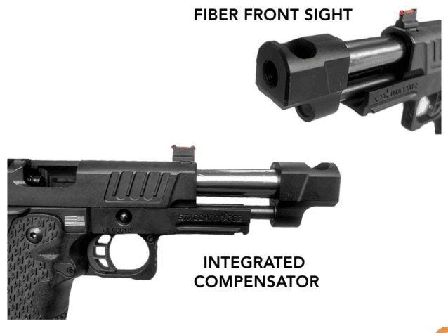 Staccato Licensed C2 COMP SOC 2011 Gas Blowback Airsoft Pistol (by Army - R612-4) - Airsoft Guns - view 7