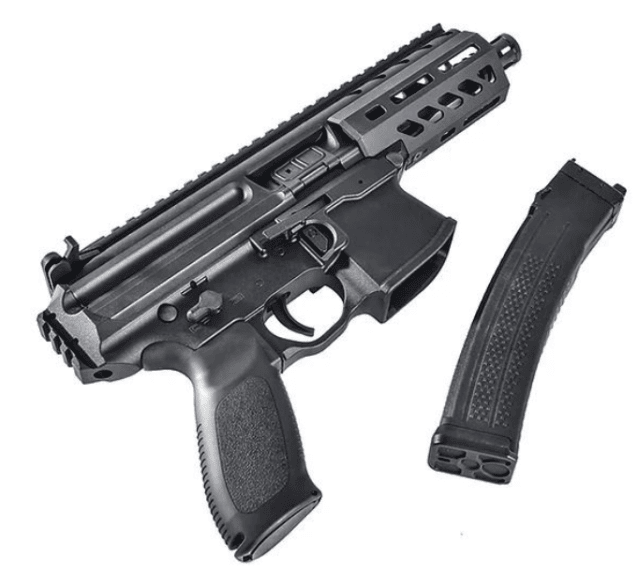AA/APFG MPX Gas Blowback Rifle (Black) - Airsoft Guns - view 3