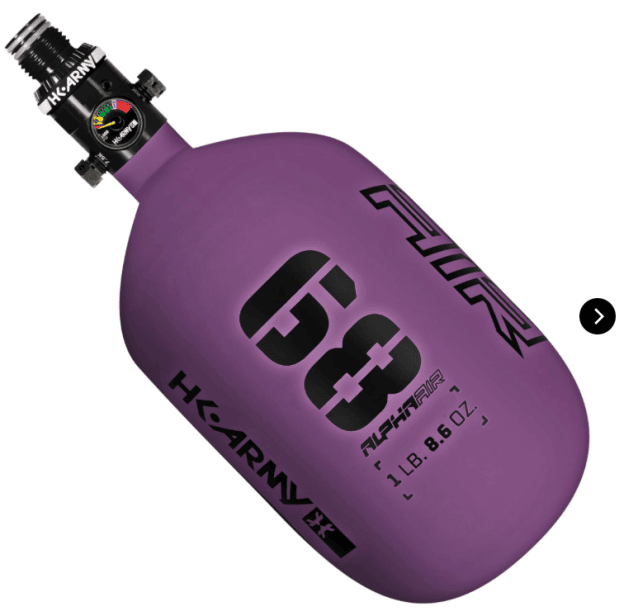 HK Army Alpha Air Tank 68ci/1.1l 4500psi - Haze (with micro reg) - New Airsoft Products