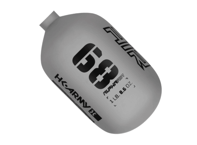HK Army Alpha Air Tank 68ci/1.1l 4500psi - Graphite (with micro reg) - New Airsoft Products