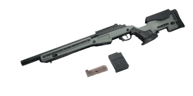 Action Army AAC T10 SHORT Spring Bolt Action Sniper Rifle - Ranger Green - Airsoft Guns - view 3