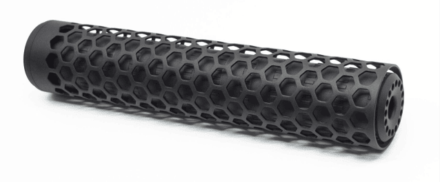 Action Army T10 HIVE Suppressor - Black - Airsoft Suppressors