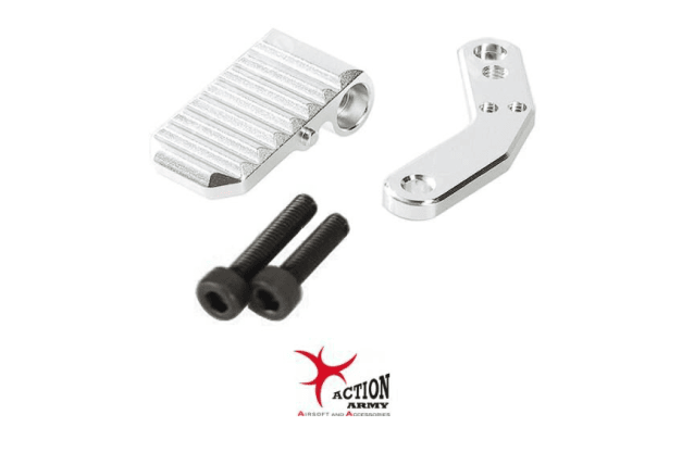Action Army AAP01 Thumb Stopper - Silver - Airsoft Pistol Upgrades