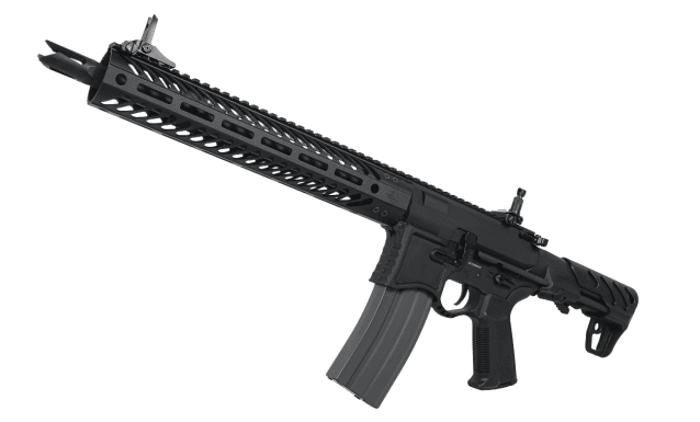 SBR8 EMG SEEKINS PRECISION AEG RIFLE (12") (BLACK) - G&G - view 3