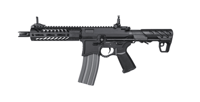 SBR8 EMG SEEKINS PRECISION AEG RIFLE (7") (BLACK) - G&G