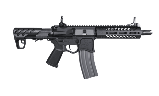 SBR8 EMG SEEKINS PRECISION AEG RIFLE (7") (BLACK) - G&G - view 2