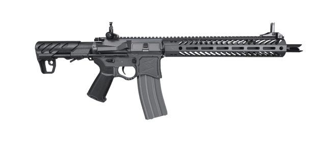 SBR8 EMG SEEKINS PRECISION AEG RIFLE (12") (BATTLESHIP GREY) - G&G - view 2