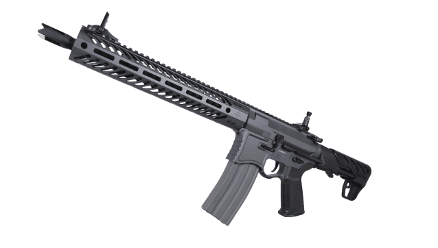SBR8 EMG SEEKINS PRECISION AEG RIFLE (12") (BATTLESHIP GREY) - G&G - view 3