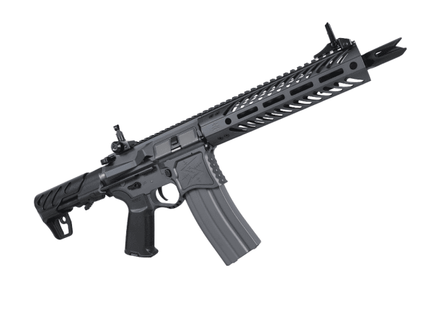 SBR8 EMG SEEKINS PRECISION AEG RIFLE (9") (BATTLESHIP GREY) - G&G - view 4