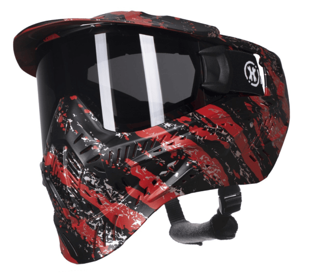 HK Army HSTL Goggle - Thermal - Fracture Black/Red - Airsoft Face Protection