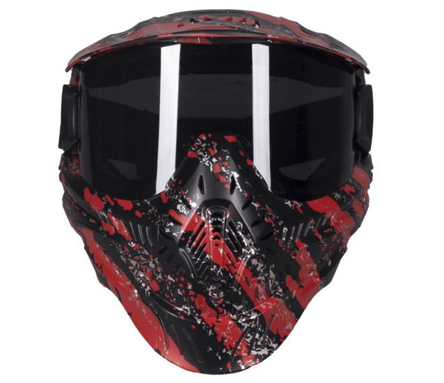 HK Army HSTL Goggle - Thermal - Fracture Black/Red - Airsoft Face Protection - view 2