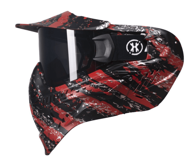 HK Army HSTL Goggle - Thermal - Fracture Black/Red - Airsoft Face Protection - view 3