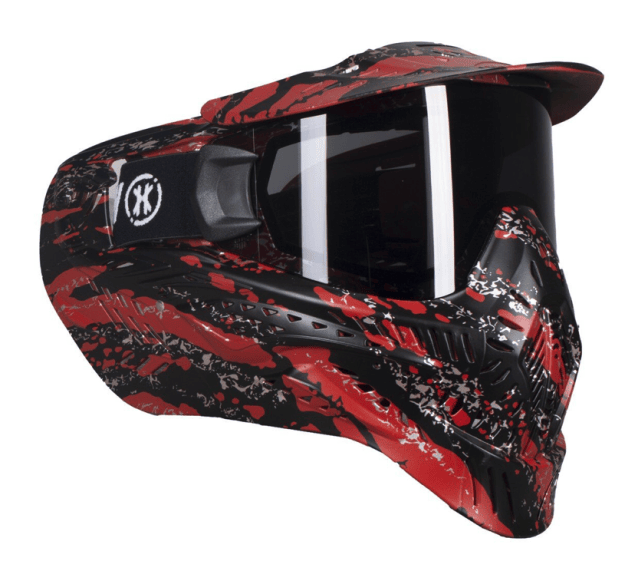 HK Army HSTL Goggle - Thermal - Fracture Black/Red - Airsoft Face Protection - view 4
