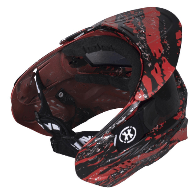 HK Army HSTL Goggle - Thermal - Fracture Black/Red - Airsoft Face Protection - view 5