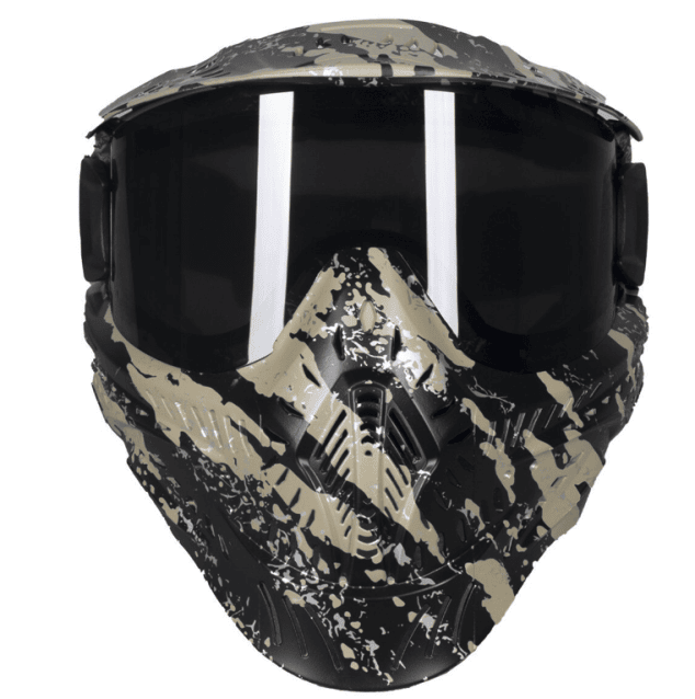 HK Army HSTL Goggle - Thermal - Fracture Black/Tan - Airsoft Face Protection - view 2