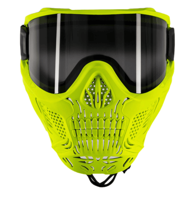 HK Army HSTL Skull Goggle - Neon Yellow - Airsoft Face Protection - view 2