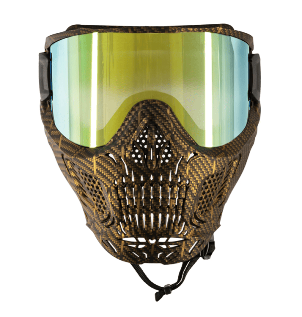 HK Army HSTL Skull Goggle - Machine Gold - Airsoft Face Protection - view 2