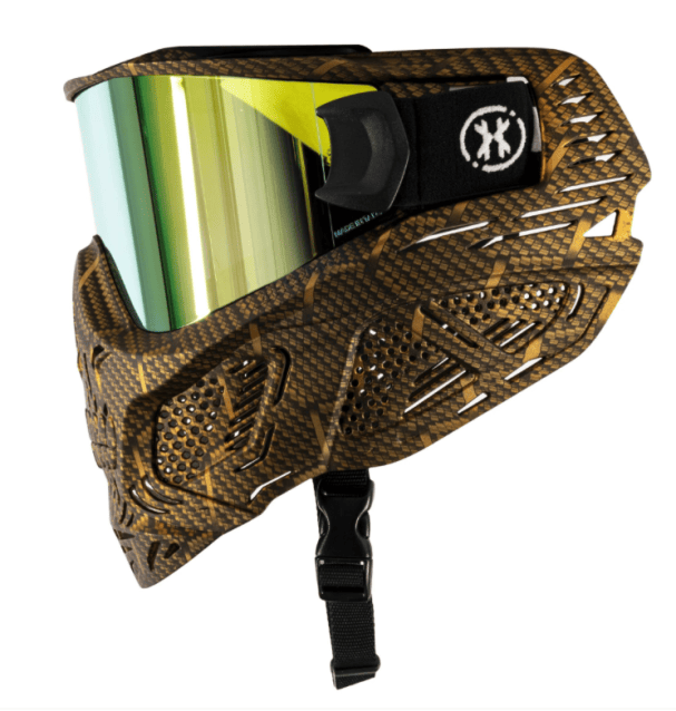 HK Army HSTL Skull Goggle - Machine Gold - Airsoft Face Protection - view 3