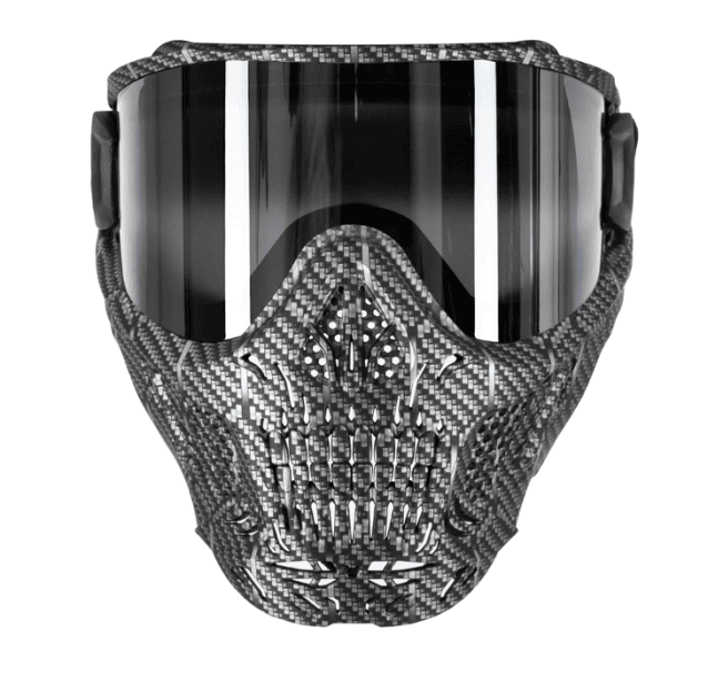 HK Army HSTL Skull Goggle - Machine Silver - Airsoft Face Protection - view 2
