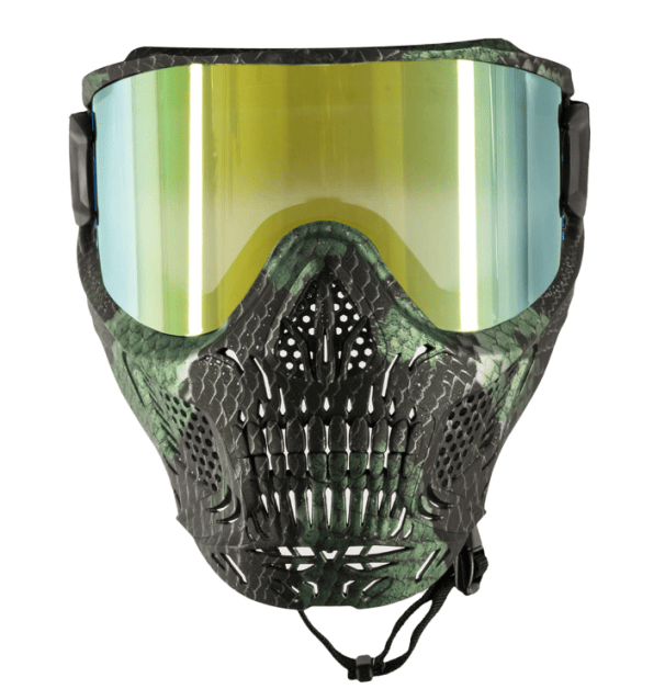 HK Army HSTL Skull Goggle - Snake Green - Airsoft Face Protection - view 2