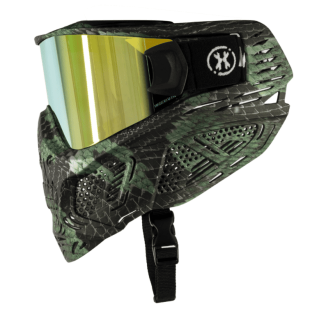 HK Army HSTL Skull Goggle - Snake Green - Airsoft Face Protection - view 3
