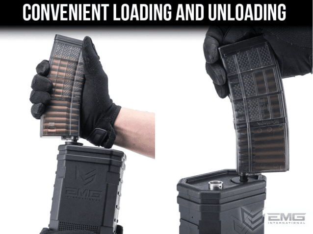 EMG "Autobot" 1400rd LiPo-Powered Automatic Electric BB Loader - Dark Earth - New Airsoft Products - view 7