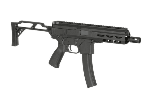Double Eagle M924 DMP-9 SMG (Kestrel Basic ETU - Black - Airsoft Guns - view 2