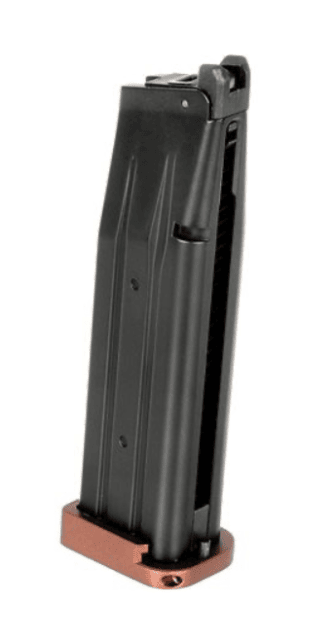 Jag Precision x Taran Tactical International Licensed JW3/JW4 Master Gas Magazine (TTI - Full Metal - 30 Round - TAN) - Airsoft Magazines - view 4
