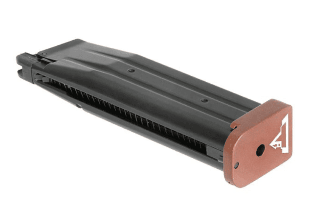 Jag Precision x Taran Tactical International Licensed JW3/JW4 Master Gas Magazine (TTI - Full Metal - 30 Round - TAN) - Airsoft Magazines - view 7