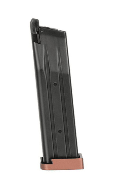 Jag Precision x Taran Tactical International Licensed JW3/JW4 Master Gas Magazine (TTI - Full Metal - 30 Round - TAN) - Airsoft Magazines - view 8