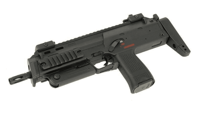 Well R4 AEG Sub-Machine with Silencer (Full Metal - Long Mag. - R4-BLACK) - Well - view 3