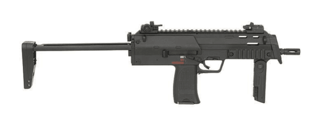 Well R4 AEG Sub-Machine with Silencer (Full Metal - Long Mag. - R4-BLACK) - Well - view 5