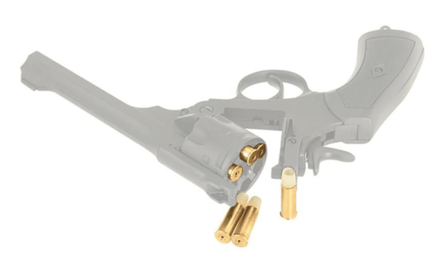 Well G293A Revolver Shells (Full Metal) - Airsoft Pistol Magazines - view 7