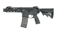 Daniel Defense x EMG DDM4 PDW SBR Gas Blowback Rifle by Cyma CGS (Black)