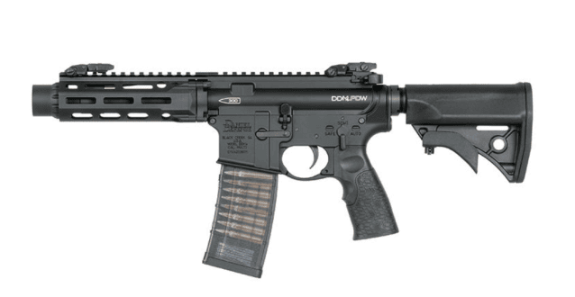 Daniel Defense x EMG DDM4 PDW SBR Gas Blowback Rifle by Cyma CGS (Black) - EMG