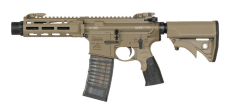 Daniel Defense x EMG DDM4 PDW SBR Gas Blowback Rifle by Cyma CGS (Tan)