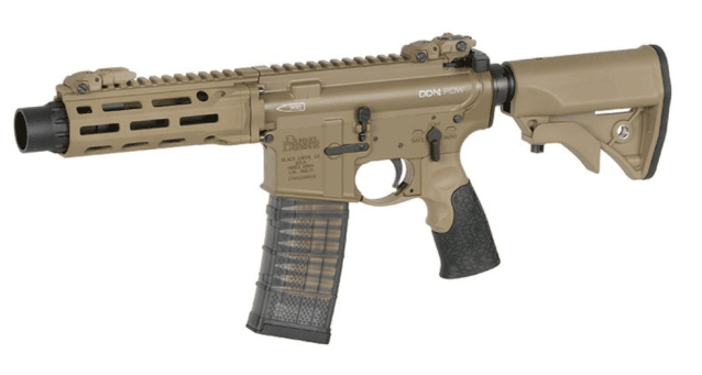Daniel Defense x EMG DDM4 PDW SBR Gas Blowback Rifle by Cyma CGS (Tan) - EMG - view 3